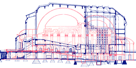 two-goetheanums-outlined